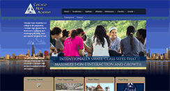 Desktop Screenshot of chicagohopeacademy.org